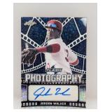 2021 Leaf Flash Jordan Walker Auto SP 96/99 #1