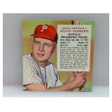 1954 Red Man Tobacco RICHIE ASHBURN HOF 1N Surface