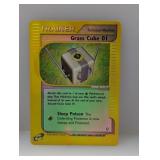 2002 Pokemon Grass Cube 01 Reverse Holo #124