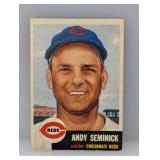 1953 Topps #153 - Andy Semineck "Reds"