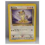 1999 Pokemon Jungle Meowth #56 Surface/Edges
