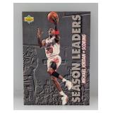 1993-1994 UD Season Leaders Scoring Michael Jordan