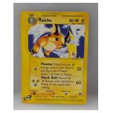 2002 Pokemon Expedition Raichu #61 Edges/Creases