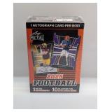 2025 Leaf Metal Football Blaster Box (1 Auto)