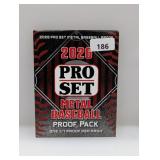 2026 Pro Set Metall Baseball 1/1 Proof Pack