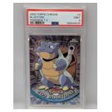 2000 Topps Chrome Pokemon TV Blastiose #9 PSA 9