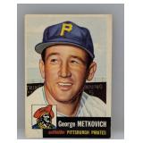 1953 Topps #58 - George Metkovich "Pirates"