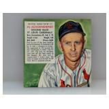 1953 Red Man Tobacco RED SCHOENDIENST HOF Cs/Cs