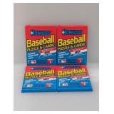 (4) 1989 Donruss Packs Look For Griffey RC