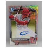 2025 Bowman Ch Rainel Rodgriguez Auto Mojo Auto