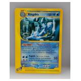 2002 Pokemon Kingdra #19 Surface/Creases/Edges