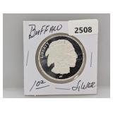 1oz .999 Silv Buffalo Round