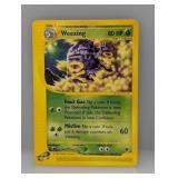 2002 Pokemon Expedition Weezing #70 Surface