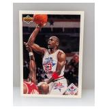 1991-1992 UD All-Star Checklist Michael Jordan #48