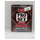 2026 Pro Set Metall Baseball 1/1 Proof Pack