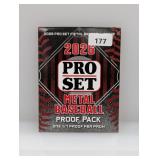 2026 Pro Set Metall Baseball 1/1 Proof Pack