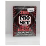 2026 Pro Set Metall Baseball 1/1 Proof Pack