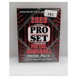 2026 Pro Set Metall Baseball 1/1 Proof Pack