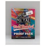 2026 Leaf Metal Vivid Baseball 1/1 Proof Pack