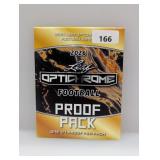 2026 Leaf Optichorme Football 1/1 Proof Pack