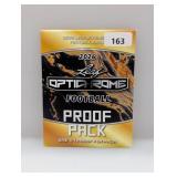2026 Leaf Optichorme Football 1/1 Proof Pack