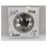 2023 1oz .999 Silv Canada Maple Leaf