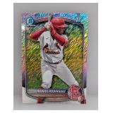 2025 Bowman Chrome Rainel Rodgriguez 1st Shimmer