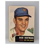 1953 Topps #182 - Bob Hofman "Giants"