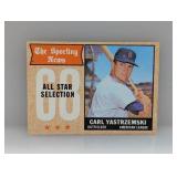 1968 TOPPS Baseball CARL YASTRZEMSKI HOF 369
