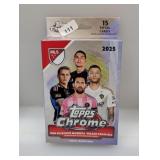 2025 Topps Chrome MLS Hanger Box