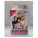 2025 Topps Chrome MLS Hanger Box