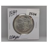1889 90% Silv Morgan $1 Dollar