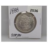 1888 90% Silv Morgan $1 Dollar