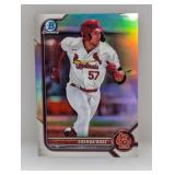 2022 Bowman Chrome Draft Prosp Ref Joshua Baez RC