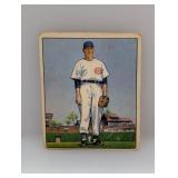 1950 Bowman #61 - Bob Rush "Cubs" Crease/Indent