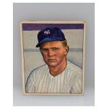 1950 Bowman #156 - Fred Sanford "Yankees" Stain