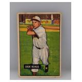 1951 Bowman #68 - Dick Kokos "Browns" Damage