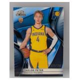 Tale On Peter Topps Chrome Black RC Blue Ref /150