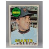 1969 Topps Baseball JUAN MARICHAL HOFR 370
