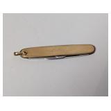 A & Z Gold Filled Pocket Knife