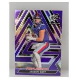 13/20 2024 Leaf PressPass Prem Ref Jaxson Dart #47