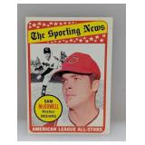 1969 Topps Baseball SAM McDOWELL ALL-STAR 435