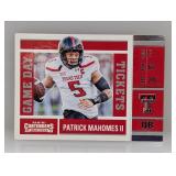 2017 Contenders Patrick Mahomes Rookie #15