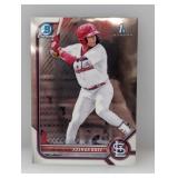 2022 Bowman Chrome 1st Prospects Joshua Baez