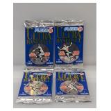 (4) 1991 Fleer Ultra Baseball Packs