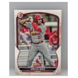 2023 Bowman Prospects Joshua Baez RC #BP-127