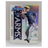 2025 Crusade Jacob Misiorowski 16 RC Silver Prizm