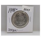 1898-O 90% Silv Morgan $1 Dollar