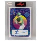 21/35 2026 Leaf Draft Gems Maddox Molony Auto