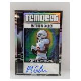 3/10 2025 Leaf Optichrome Matthew Golden Auto